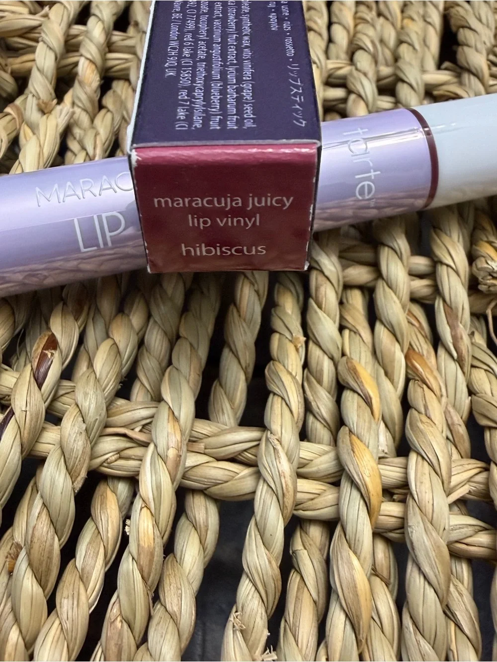 Tarte Maracuja Juicy Lip Vinyl Hibiscus 2.7g / 0.095 oz NIB